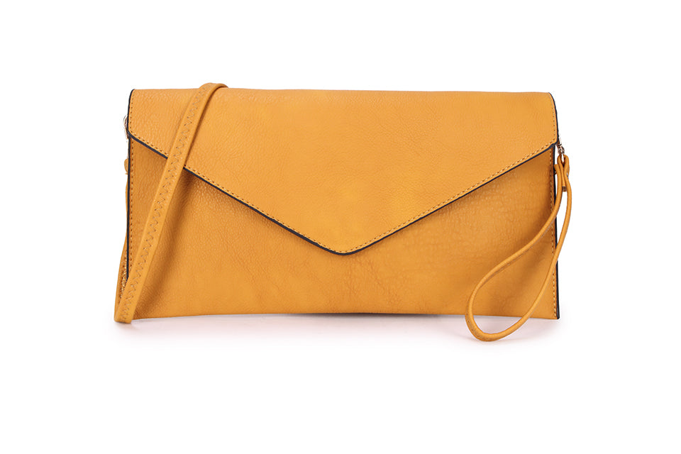 Yellow evening bag sale