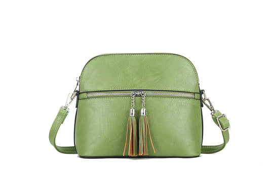 Long & Son Green Crossbody Bag