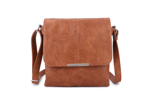 Long & Son Brown/Tan Crossbody/Handbag