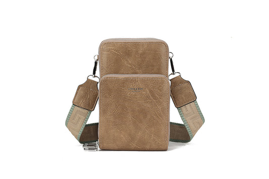 Long & Son Khaki Crossbody bag