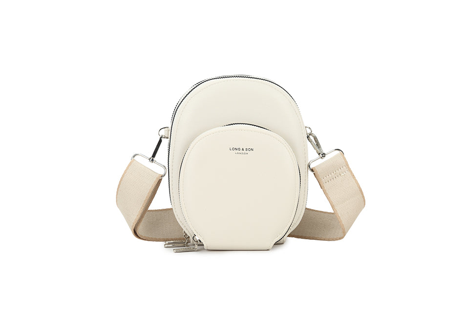 Long & Son Beige Crossbody/Handbag