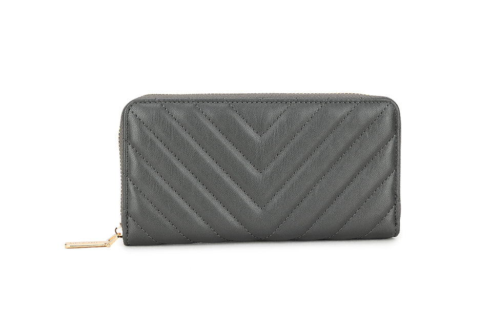 Long & Son Dark Grey Purse