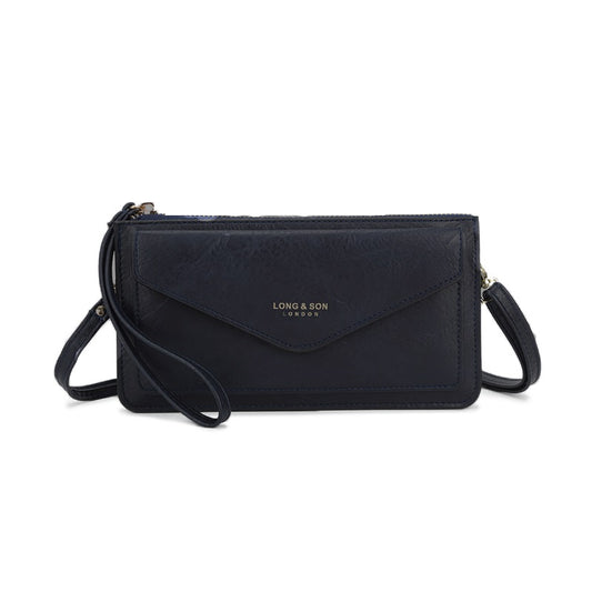 Long & Son Black Crossbody Purse