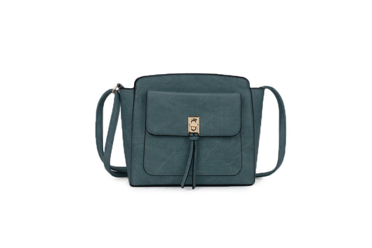 Long & Son Blue Crossbody Bag