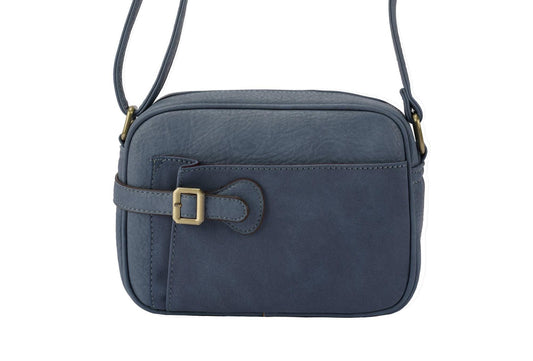 Long & Son Denim Blue Crossbody/Handbag