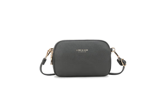 Long & Son Black Crossbody Bag