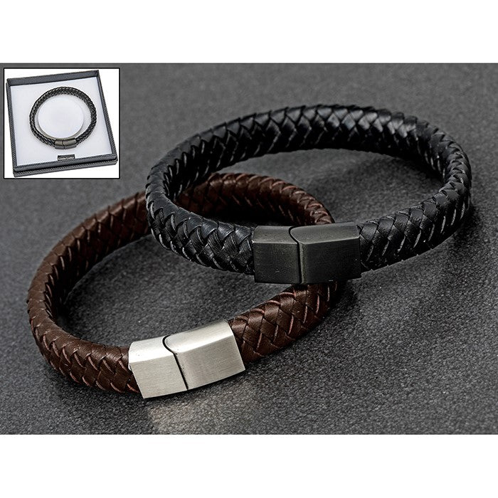 Leather Thick Bracelet