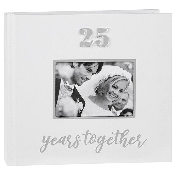 Modern 25th/Silver Anniversary Album  4" x 6"