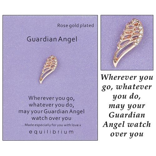 Equilibrium Sentiment Pin Brooch Guardian Angel