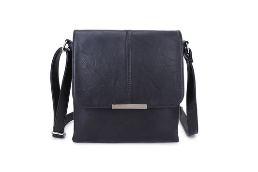 Long & Son Black Crossbody Bag