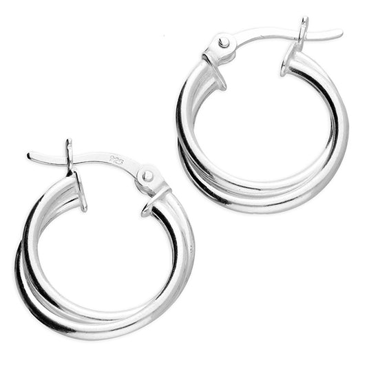 Sterling Silver Hoop Earrings