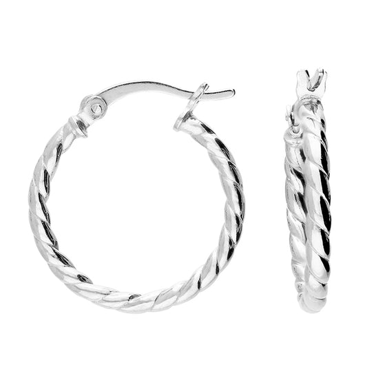 Sterling Silver Hoop Earrings