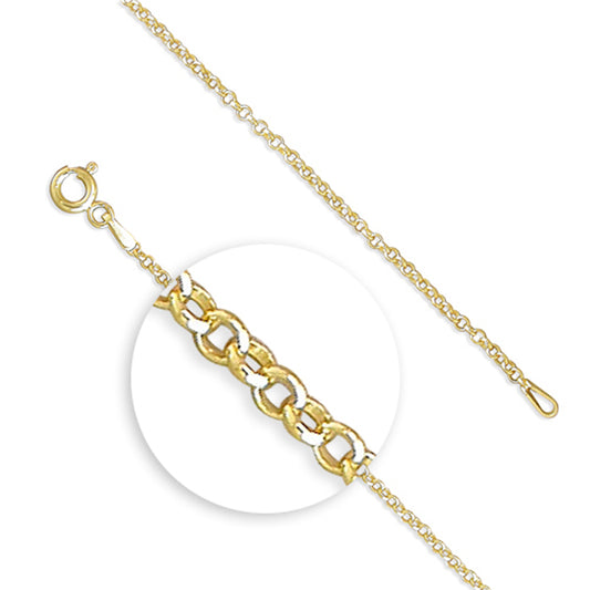 Sterling Silver/Gold Plated Chain