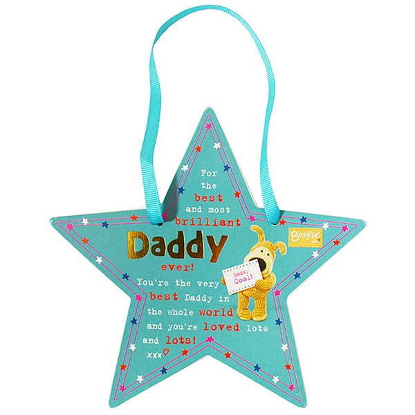 Boofle Star Daddy Plaque