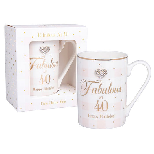 Fabulous At 40 Mug