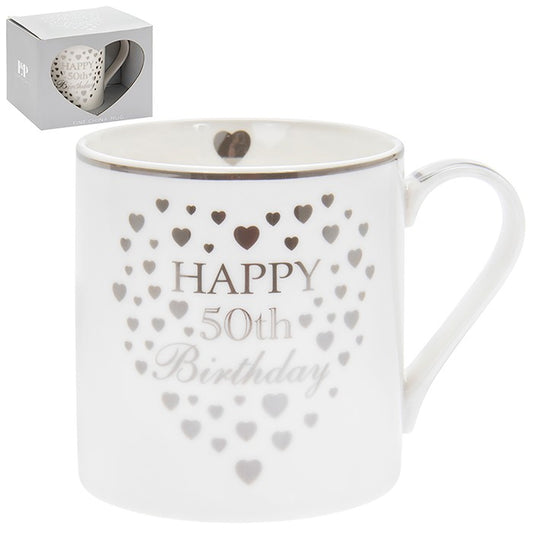 Happy 50th Birthday Mug By Heart To Home